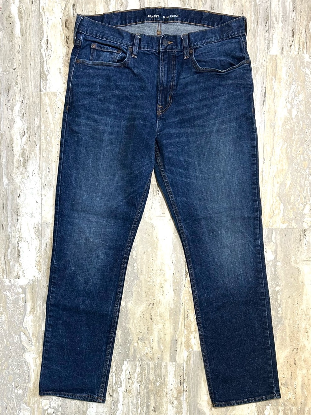 Old Navy Slim Medium Blue Jeans. 36” X 32”